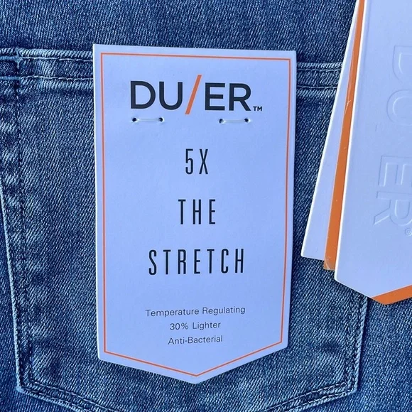 NWT DU/ER Duer Performance Denim Skinny Indigo - Picture 6 of 16